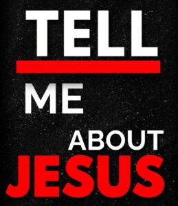 tell me about jesus logo